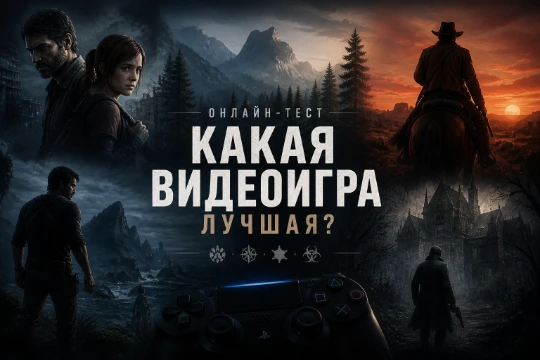 Здесь собраны преимущественно игры,в которые я играл за последние пару лет, так как игры из детства почти не помню и не могу их оценить Пока много пропусков,тест будет пополняться
