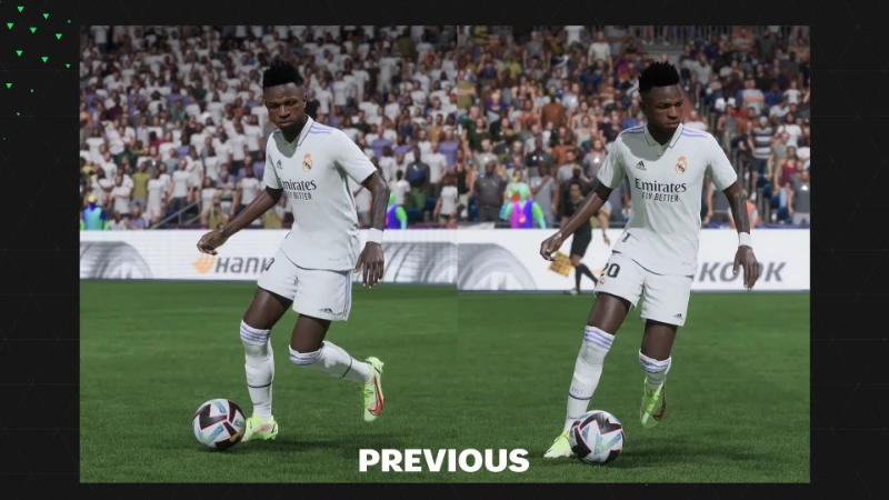 Физика Винисиуса в FIFA 23. Физика Винисиуса в FIFA 23.
