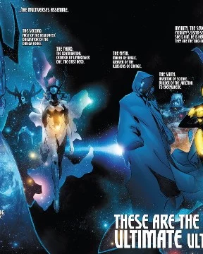 Турнир по сильнейшим существам Marvel. Нужно выбирать не самого сильного, а того который понравился концептом, историей и дизайном. Здесь нет супергероев. Спойлер: сильнейший Всевышний.