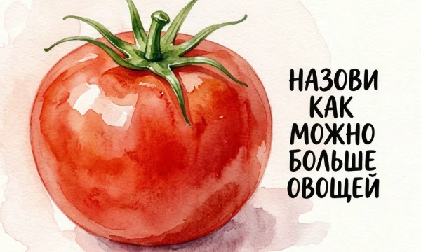 Вам предстоит вспомнить известные овощи! 
Вспомните все! 
Быстрее! Дерзайте! 
У вас: 2 минуты 20 секунд, 0 подсказок. 