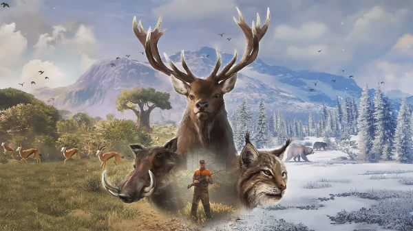 В игре theHunter: Call of the Wild куча видов животных и среди них есть такие скользкие типы, что задолбаешься за ними охотиться