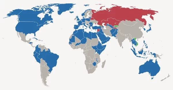 Формы сухопутных войск стран мира