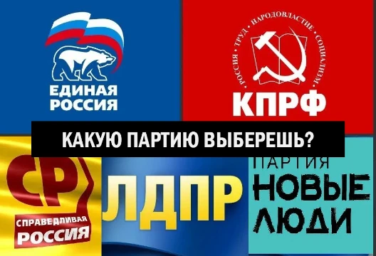 В тесте представлены как зарегистрированные, так и не внесённые или удалённые из реестра партии но все они ведут свою деятельность и имеют сторонников внутри РФ.