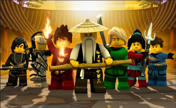 выбери лучший сезон по ninjago (включая dragon rising)