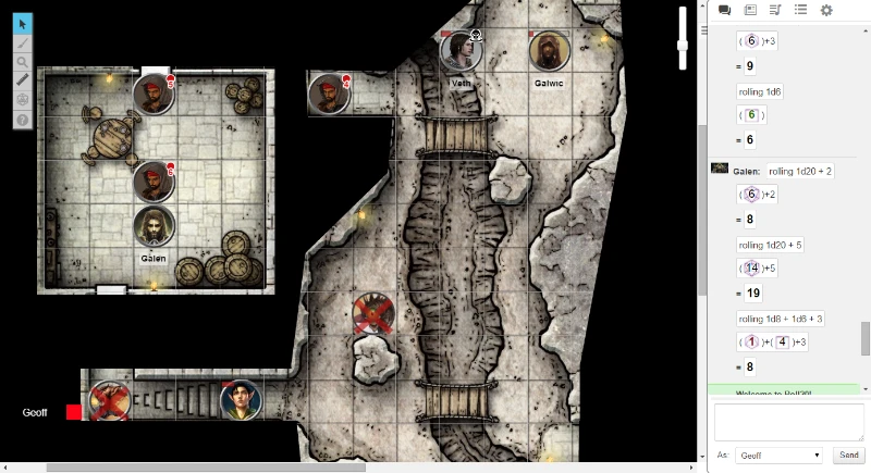 Roll20 - один из самых известных виртуальный столов для НРИ Roll20 - один из самых известных виртуальный столов для НРИ