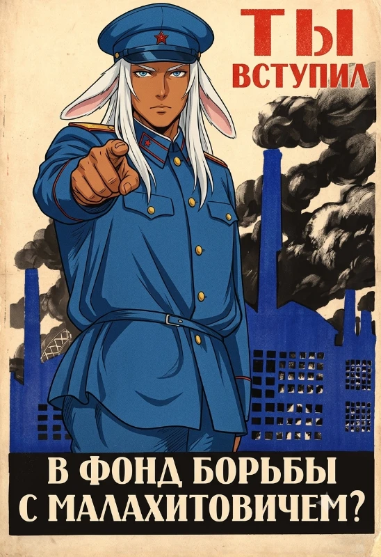 Я объявляю Малахитовичу войну. Я объявляю Малахитовичу войну.