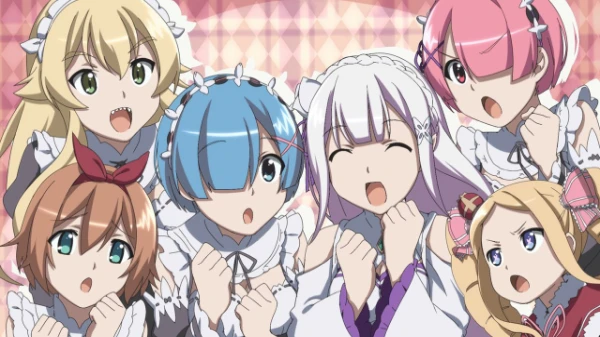 Выберите лучшую девочку из Re:Zero.