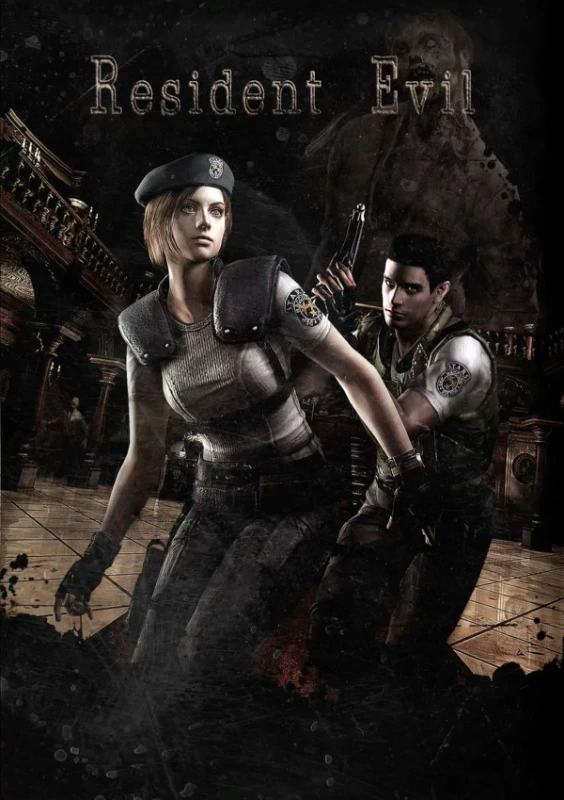 Обложка игры "Resident Evil" (2002) Обложка игры "Resident Evil" (2002)