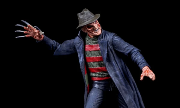 В тесте представлены фигурки по франшизе  "Nightmare on Elm Street" 