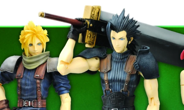 Play Arts — это линейка фигурок, выпускаемых Kotobukiya по мотивам Final Fantasy и другими играми Square Enix , а также по другим лицензиям.