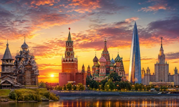 64 знаковых здания и сооружения, определивших облик страны. От деревянного зодчества до советского авангарда.