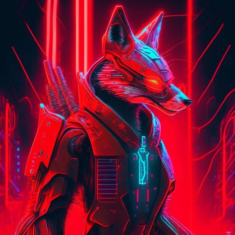 Foxina - как думаете для чего может служить такой робот? Или это киборг... Foxina - как думаете для чего может служить такой робот? Или это киборг...
