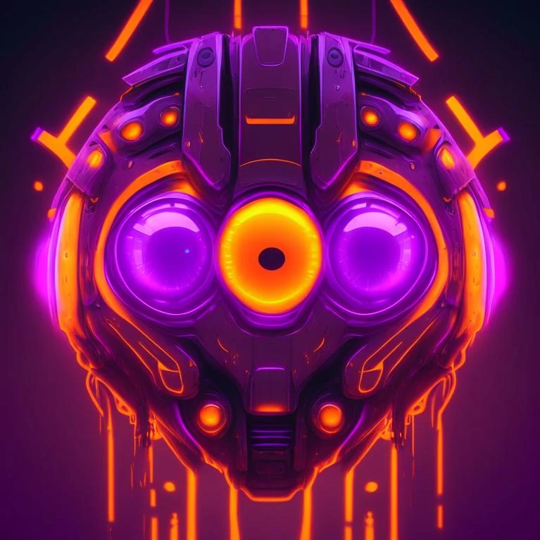 LimakEffect - летающий оранжево-фиолетовый глаз LimakEffect - летающий оранжево-фиолетовый глаз