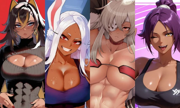 Игривые и сладкие тяночки из разных миров "Мульты, Игры, Аниме и ещё кое какой жанр хых" Шарющие Шарят))) Выбери свою сладкую подругу из перечисленных красавиц😋
