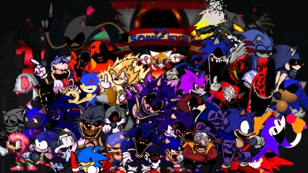 Также в этом моде будет не только из Vs. Sonic.Exe, потому что во всем моде нет 128 персонажей и пришлось брать из других 