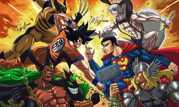 Благодаря рандому, я распределил 256 персонажей аниме и MARVEL на 8 групп по 32 персонажа в каждой (16 от аниме, 16 от MARVEL). Топ 4 персонажа пройдут в финал! Выберай сильнейшего.