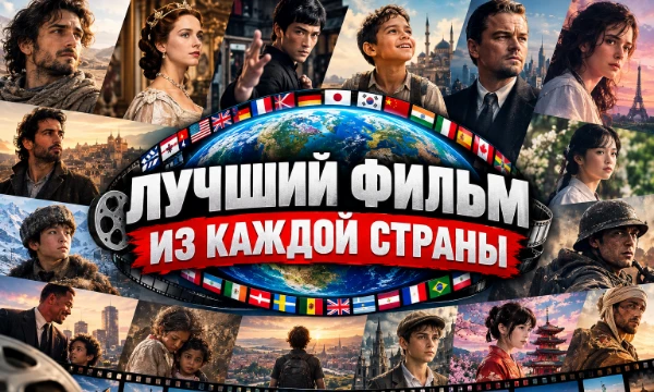 Лучший фильм из каждой страны — от культовой классики до современных хитов. Какие фильмы достойны первого места? 
