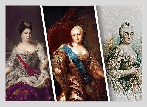 Для разнообразия еще добавила 3 российских императриц, которые не были замужем за русскими правителями (было бы обидно обделить таких красоток :))