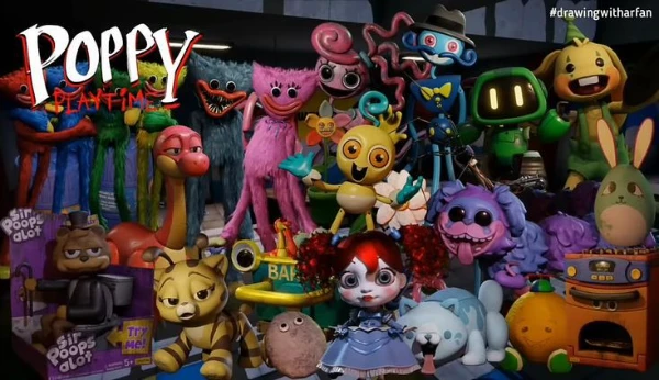 В этом тесте вы сможете выбрать из всех персонажей Poppy Playtime своего любимчика. 