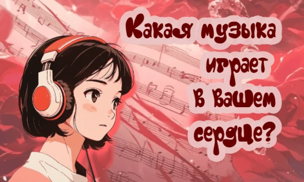 Какое настроение вы чувствуете в своём сердце? Узнайте же, возможно, его отразят спокойные мелодии, возможно, печальные, а, может, энергичные, танцевальные! 🎶
