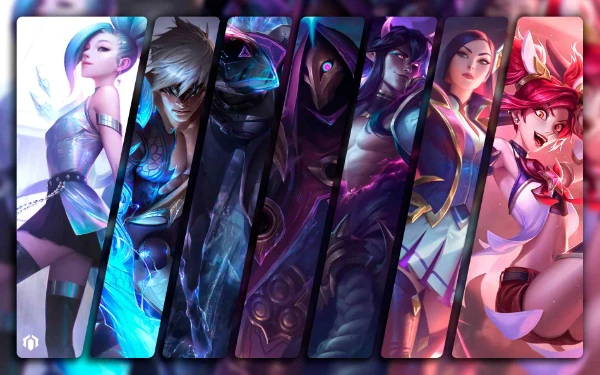 Выберите любимого персонажа в "League of Legends". Собраны почти все персонажи, которые существуют на момент ноября 2024. К сожалению, часть героев пришлось убрать из турнира. Удачного прохождения!