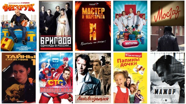Выберете лучший(любимый) российский сериал всех времён