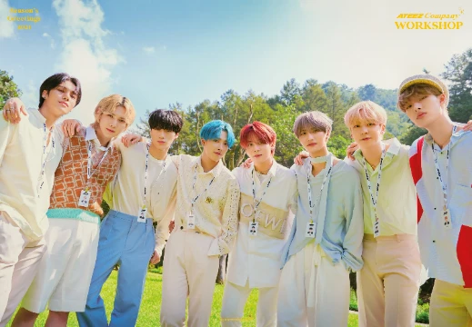 Я нашла 24 детскую фото Ateez . Угадай, кто на них.