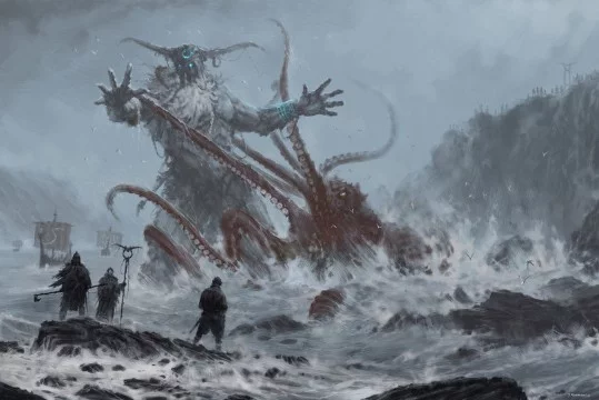 Польский художник рисует свои картины в жанре исторического фэнтези XIX-XX века. Вся его сюжетная линия повествует об альтернативной истории Европы, где люди, роботы, оборотни и ведьмак живут в одном.