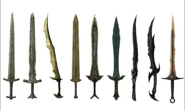 3 уникальных двуручных меча в The Elder Scrolls V Skyrim | Steam Stream | Дзен
