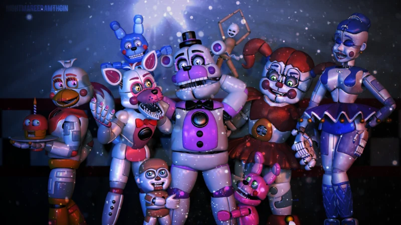 4 место в топе - FNaF Sister Location 4 место в топе - FNaF Sister Location