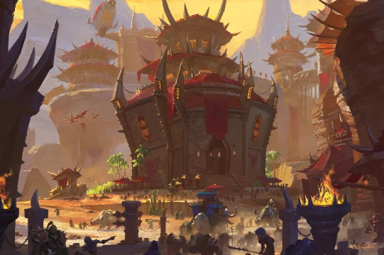 Выберите лучший город в World of Warcraft, где именно Вам нравится проводить время больше всего! Удачи!