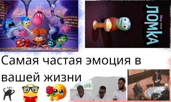 Эмоция - это просто реакция психики на происходящее. Есть простые (радость), есть сложные (азарт). Что преобладает в вашей жизни? Часто ли вы пугаетесь, злитесь? В тесте есть даже испанский стыд!