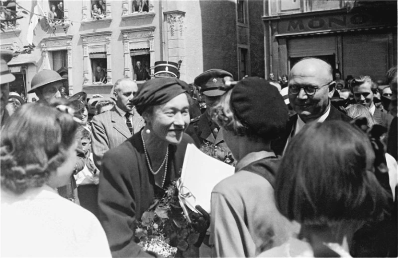 День окончания второй мировой войны, фото сделанное в Люксембурге. День окончания второй мировой войны, фото сделанное в Люксембурге.