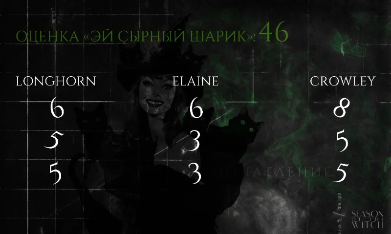 «Season of the Witch» /// I Этап завершён, да здравствует II Этап «Season of the Witch» /// I Этап завершён, да здравствует II Этап