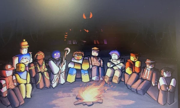  Forsaken это асимметричная хоррор-игра внутри платформы Roblox простите на шанса места не хватило :/