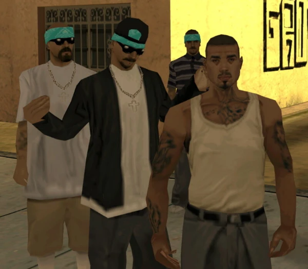 Вам предстоит выбрать самую сильную банду из серии Игр GTA. Каждая группировка по своему уникальна и имеет свою историю