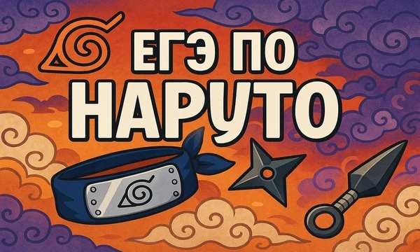 Пройди ЕГЭ по Наруто. 

Если вам понравится, я сделаю вторую часть которая будет в два раза больше этой!
Удачи!