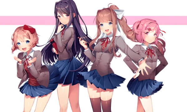 Выбери лучший саундтрек из оригинального DDLC а также DDLC Plus! Глючные версии мелодий отсутствуют..