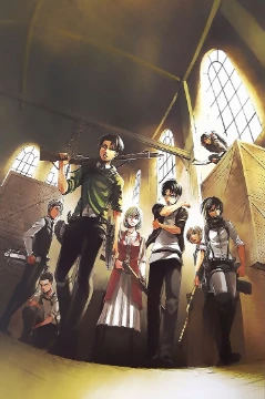 «Атака титанов» (Shingeki no Kyojin) — японский аниме-сериал, который рассказывает о борьбе человечества за выживание в мире, где гигантские титаны угрожают его существованию.