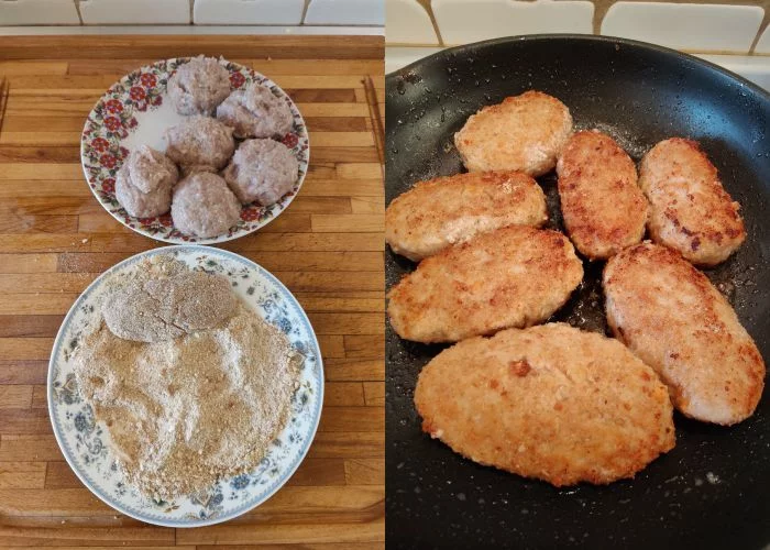 Рецепт: котлеты и пюре Рецепт: котлеты и пюре