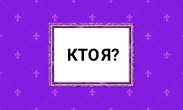 "Кто я?" - Это известная игра в которой Задача — задавая наводящие вопросы, предполагающие ответ «да» или «нет», понять, в кого же ты перевоплотился в очередной раз. 