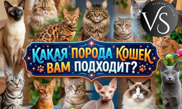 Пройдя этот тест, вы сможете узнать, какая из пород кошек подходит больше всего именно вам, судя по вашим предпочтениям в их внешнем виде, характере и уходе. Приятного прохождения!