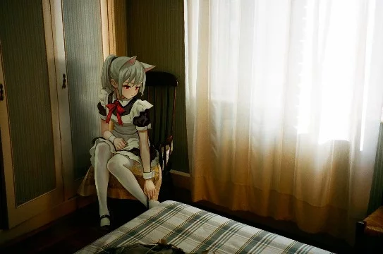 Арты в жанре "anime madskillz", сочетающие в себе реальность и персонажей из аниме.