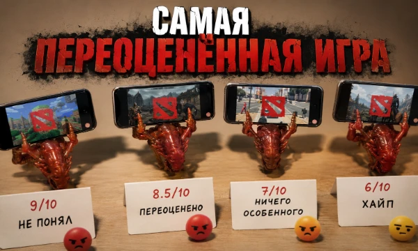 64 культовые игры с армиями фанатов. Выбери, какая из них кажется тебе наиболее переоценённой и получила больше славы, чем заслуживает.