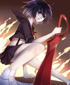 главный протагонист Kill la Kill, дочь Иссина Матой. Она переводится в школу «Хоннодзи» для того, чтобы найти вторую половину своего алого Ножничного клинка