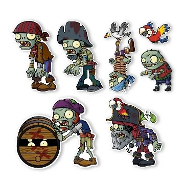 Узнай, каким ты был бы зомби из зоны пиратские моря в игре plants vs zombies 2.