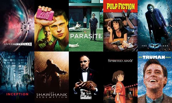 Только 1024 самых популярных фильма из тех, что я посмотрел (по моему Letterboxd), — смотрел я больше. У каждого фильма постер и синопсис без спойлеров. Выбирай лучший!