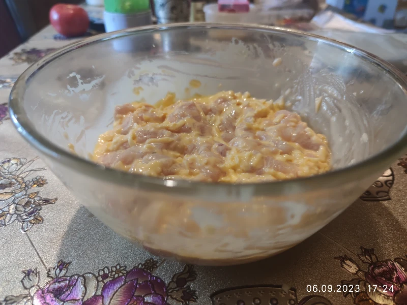 Сырно-куриное месиво. Сырно-куриное месиво.