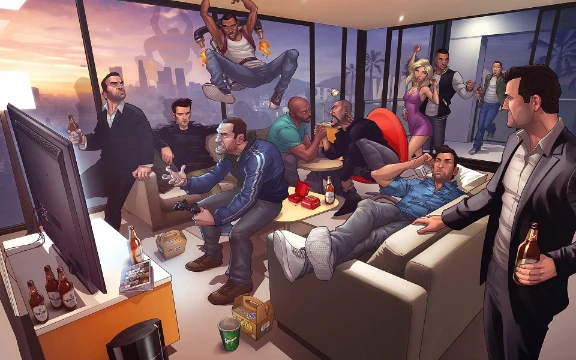 Выбери лучшую игру из предоставленных. В списке игры, как схожие с Grand Theft Auto, по концепции, жанру, движку, так и сам прототип.