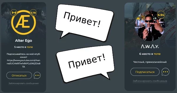 Сегодня я предлагаю вам выбрать пользователя с самым приятным тембром голоса. Победитель этого турнира станет обладателем почетного статуса диктора Пикуко